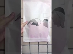 पैकेजिंग और खरीदारी के लिए हैंडल के साथ ग्लासिन पेपर लिफाफा