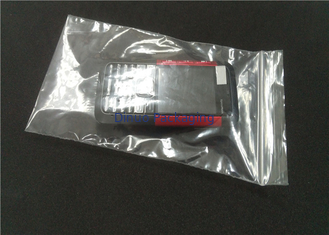 कस्टम मुद्रित विरोधी स्थैतिक पीई प्लास्टिक बैग Ziplock शीर्ष के साथ पनरोक विरोधी धूल