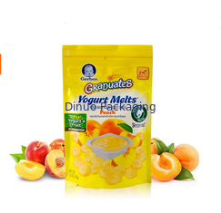 Resealable लॉक कस्टम मुद्रित पाउच, प्लास्टिक खाद्य पैकेजिंग बैग खड़े हो जाओ