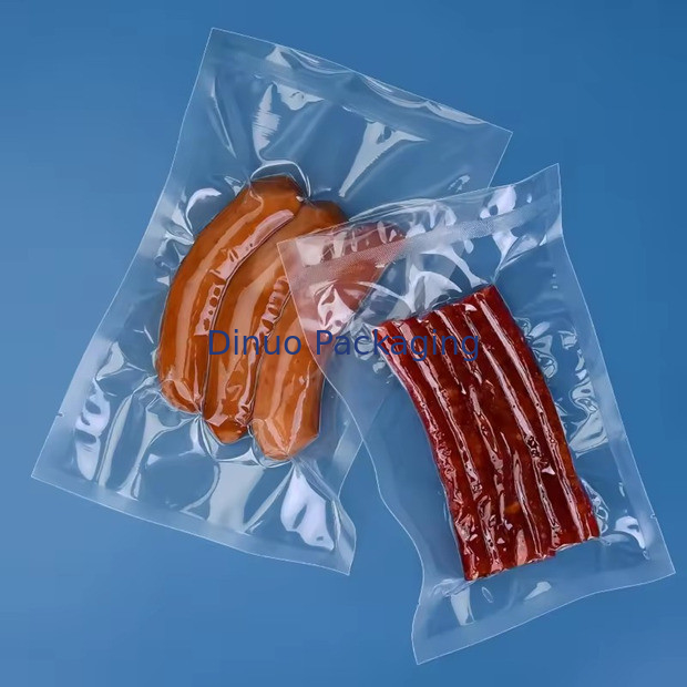 0.06-0.12 मिमी मोटाई नायलॉन वैक्यूम बैग खाद्य वस्तु गंध-सबूत
