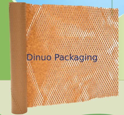 गद्दी और शॉक अवशोषण हनीकॉम्ब पेपर शीट पुन: प्रयोज्य पेपर पैकेजिंग सामग्री