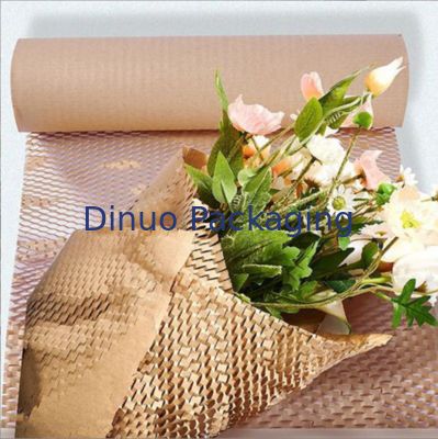 गद्दी और शॉक अवशोषण हनीकॉम्ब पेपर शीट पुन: प्रयोज्य पेपर पैकेजिंग सामग्री