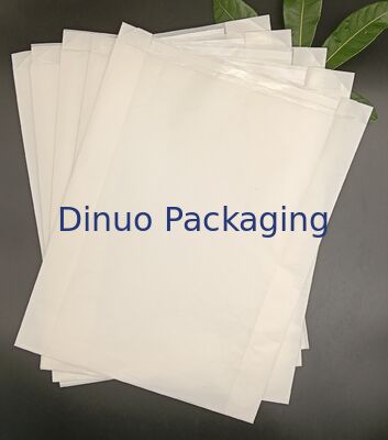 Sharp-Bottom White Glassine Paper Bags Eco-Friendly Greaseproof Packaging For Dry Foods And Crafts