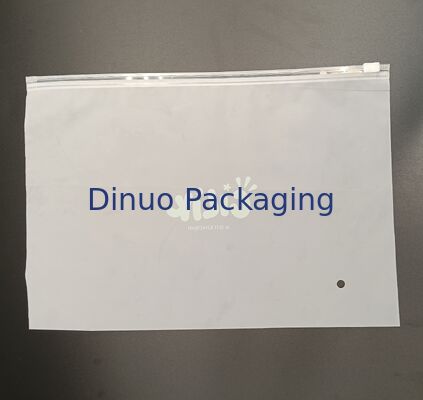 पर्यावरण के अनुकूल खाद्य-सुरक्षित पुनः प्रयोज्य सीपीई फ्रॉस्टेड ज़िपर थैला कपड़े के लिए भंडारण दस्तावेज