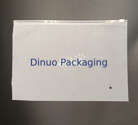 पर्यावरण के अनुकूल खाद्य-सुरक्षित पुनः प्रयोज्य सीपीई फ्रॉस्टेड ज़िपर थैला कपड़े के लिए भंडारण दस्तावेज