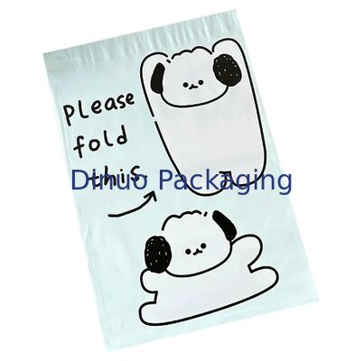 Cute Puppy Print Poly Mailer Bags Self Sealing Waterproof for Boutique Small Business