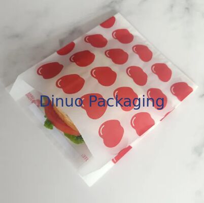 High Quality Glassine Paper Bags Food Safe Biodegradable Grease Resistant Translucent Packaging Bags For Food Packaging