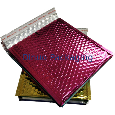 ऑयल रेसिस्टेंट शिपिंग मेटैलिक जिफी बैग्स, कलर्ड गद्देदार लिफाफे 115x210 मिमी # बी