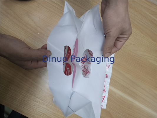 Biodegradable कस्टम मुद्रित पैकेजिंग बैग परिधान खरीदारी बैग 265x360 मिमी